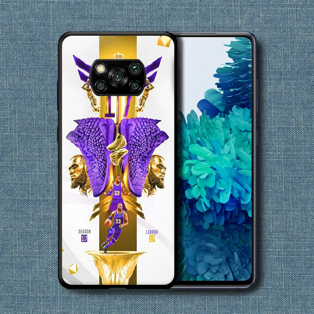 

James King Basketball Phone Case For Xiaomi Mi Note 10 A3 9 MAX 3 A2 8 9 Lite Pro Ultra black Shell Pretty Funda Soft Waterproof