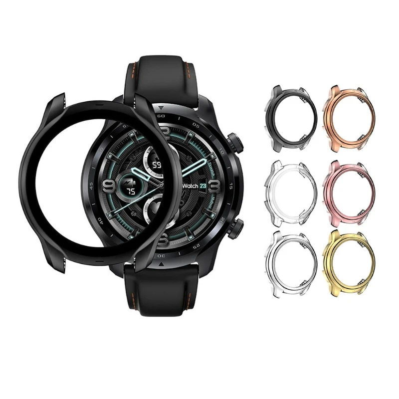 Защитный чехол для Ticwatch pro3 защита экрана часов мягкий прочный бампер из ТПУ