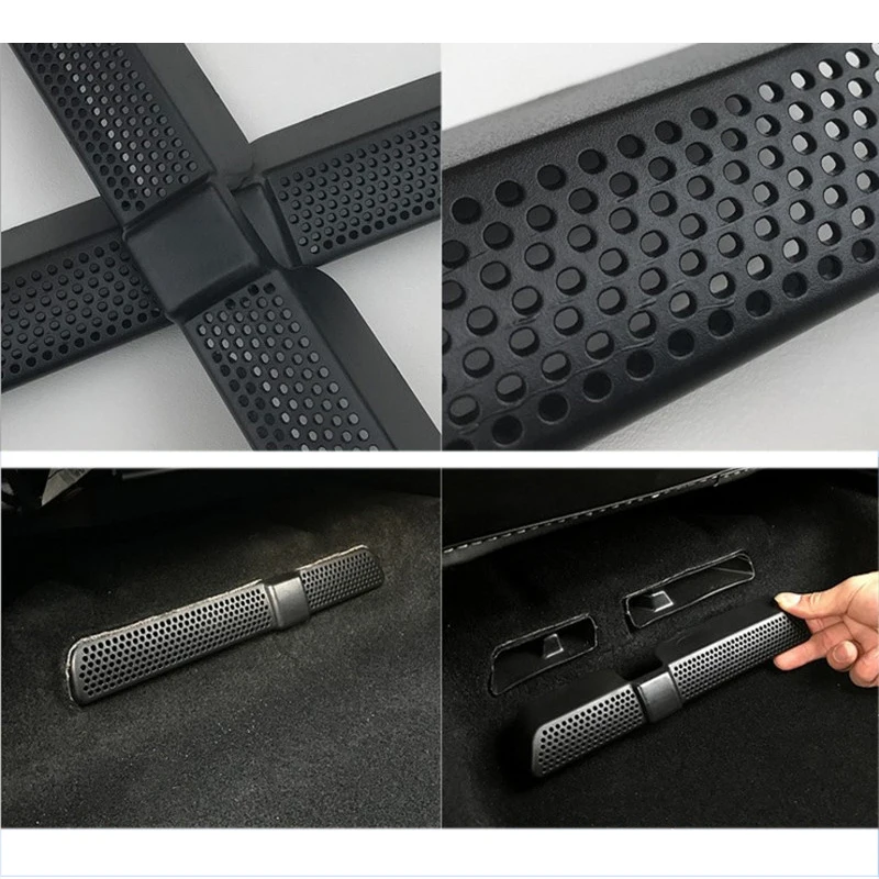 2 шт./компл. автомобильный A/C воздухоотвод крышка сетка для Skoda Kodiaq 2016 2017 2018 Внешний