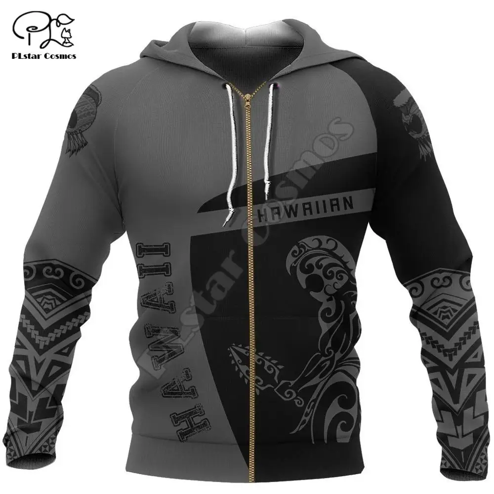 

PLstar Cosmos 3DPrint Kanaka Polynesian Hawaii Samoa Warrior Tattoo Harajuku Streetwear Funny Hoodies/Sweatshirt/Jacket/a11