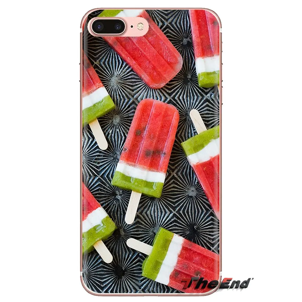 Transparent TPU Bag Case Watermelon print desgin For Huawei G7 G8 P7 P8 P9 P10 P20 P30 Lite Mini Pro P Smart Plus 2017 2018 2019 |