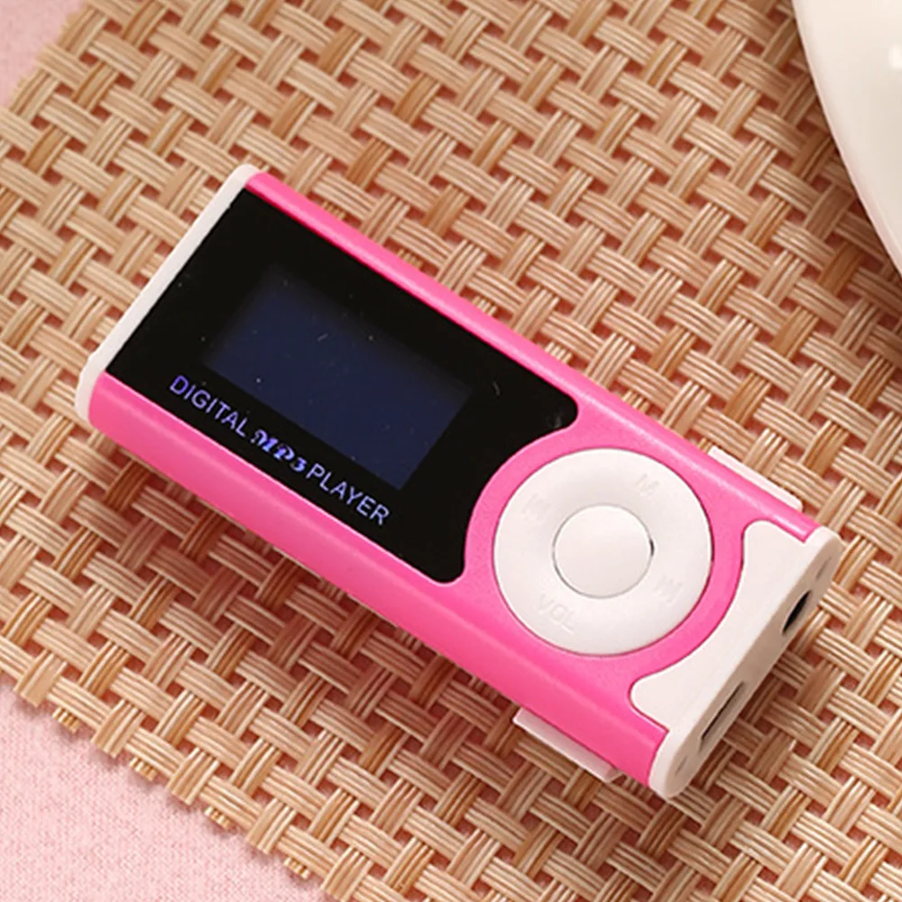 Новый Портативный аудиоплеер с мини USB разъемом ЖК экран цифровой MP3 плеер