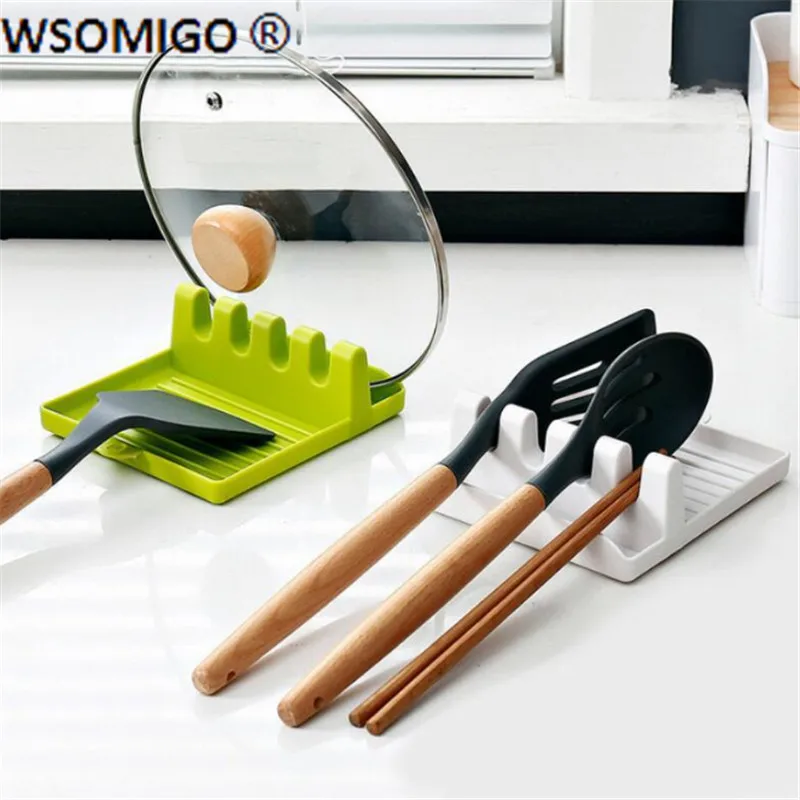 

Кухонные принадлежности 1 шт., кухонная лопатка, полка, подставка для ложки, кухонные принадлежности, коврик для хранения, многофункциональн...