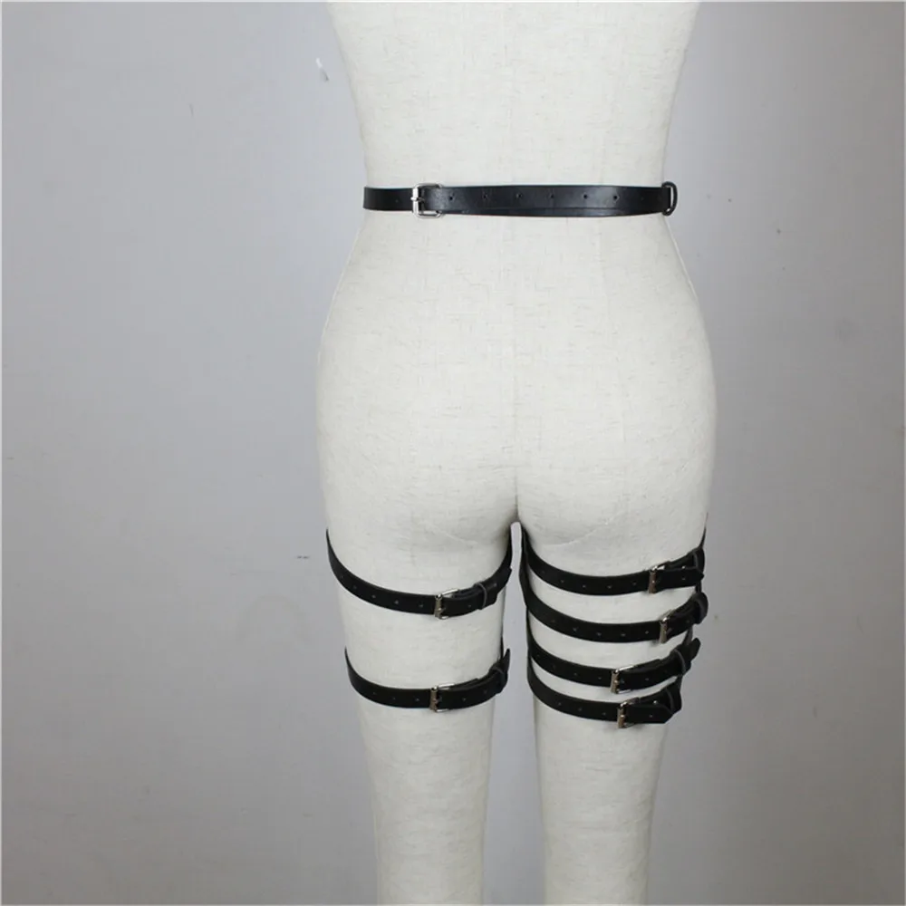 CKMORLS Sexy Bdsm Bondage Women Leather Harness Belt Garter Goth Chest Strap Sexy Sex Toys Lingerie Costumes Suspender Erotic