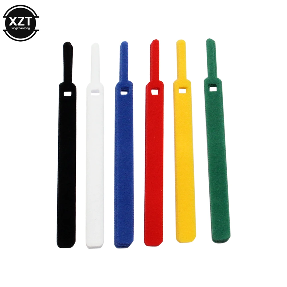 20 шт Кабельный организатор цветной зарядный кабель в нейлоновый оплетке с