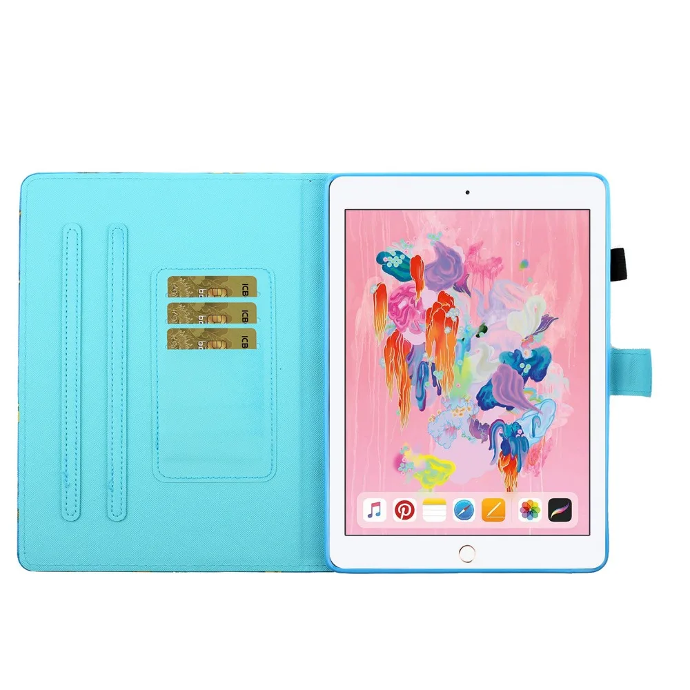 Магнитный чехол для iPad Pro 10,5 /iPad Air 10,5 Coque кожаный смарт-чехол для iPad 10,2 7-го поколения Capa Funda