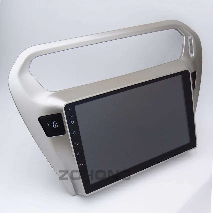 2.5D Восьмиядерный 2G+ 32GB Android автомобильный мультимедийный dvd-плеер для Citroen Elysee для peugeot 301 Автомобильный gps навигатор Авто Радио стерео