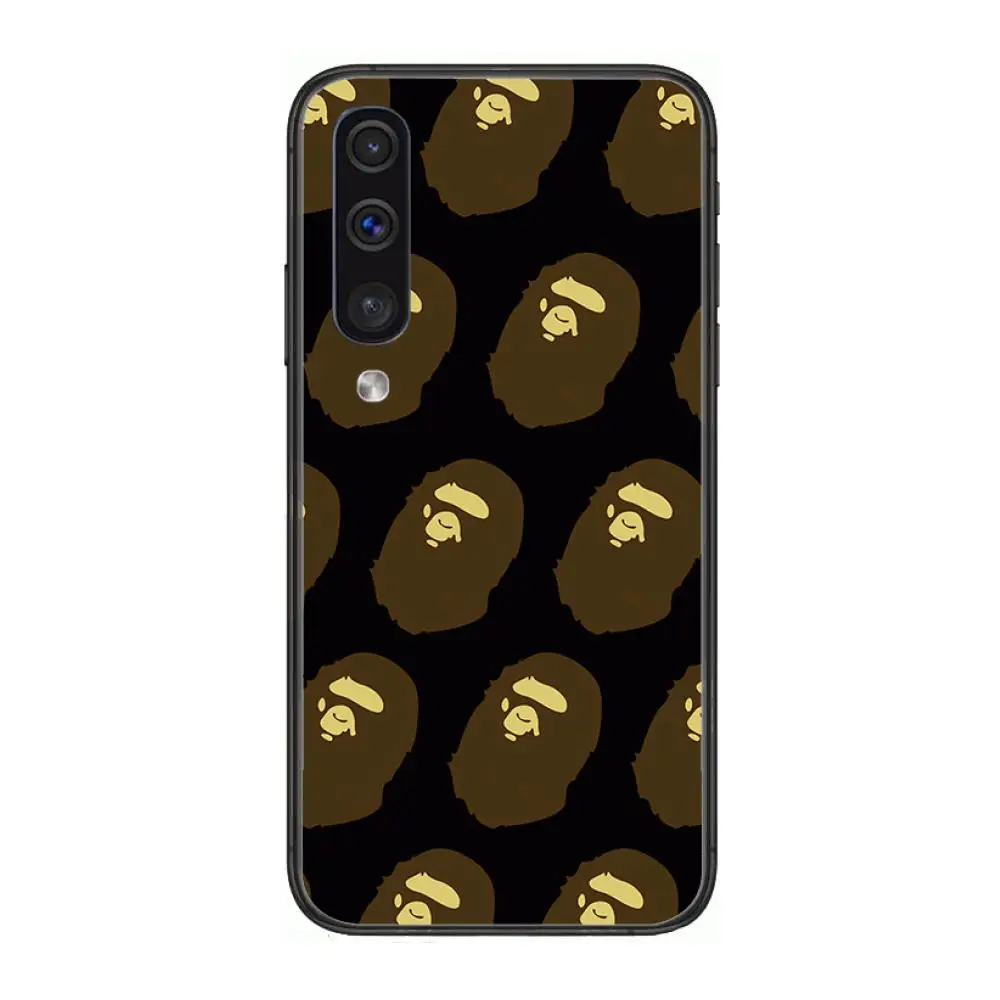 

Japanese fashion brand Phone Case Hull For Samsung Galaxy A 3 5 6 7 8 9 E 2018 Plus 2017 E S Black Shell Art Cell Cover TPU
