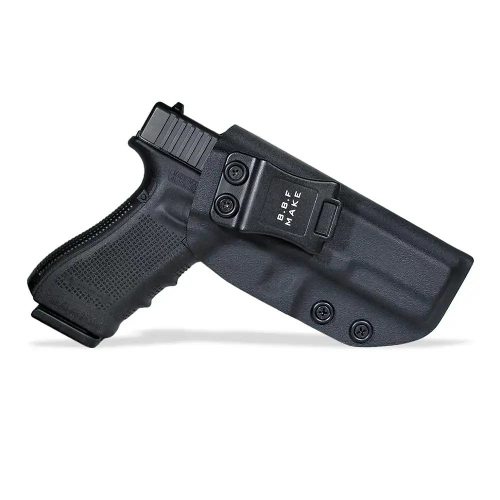 B.B.F Make IWB Тактический KYDEX пистолет-кобура: Глок 17 22 31 внутри скрытый пояс для переноски поршня Зажим для ремня аксессуары