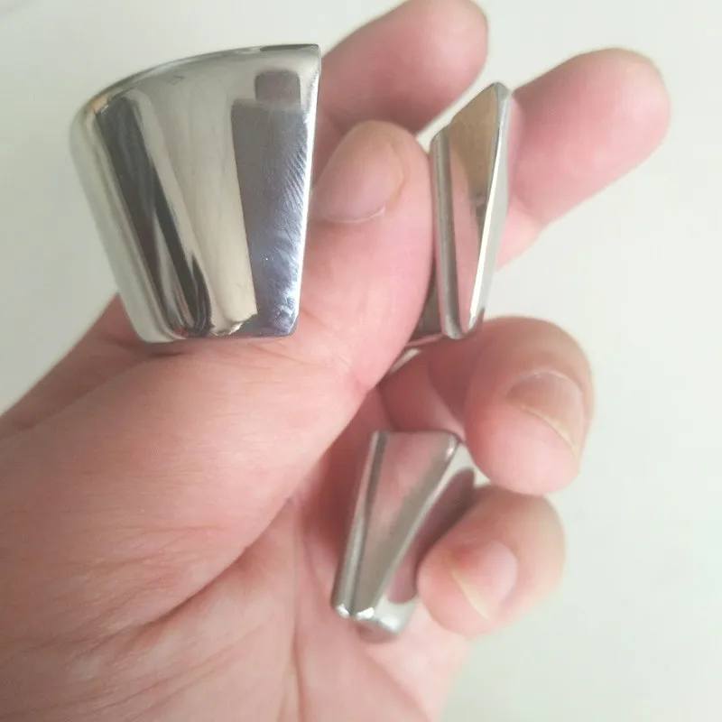 Конусное фиксирующее кольцо из нержавеющей стали подвеска в виде мошонки