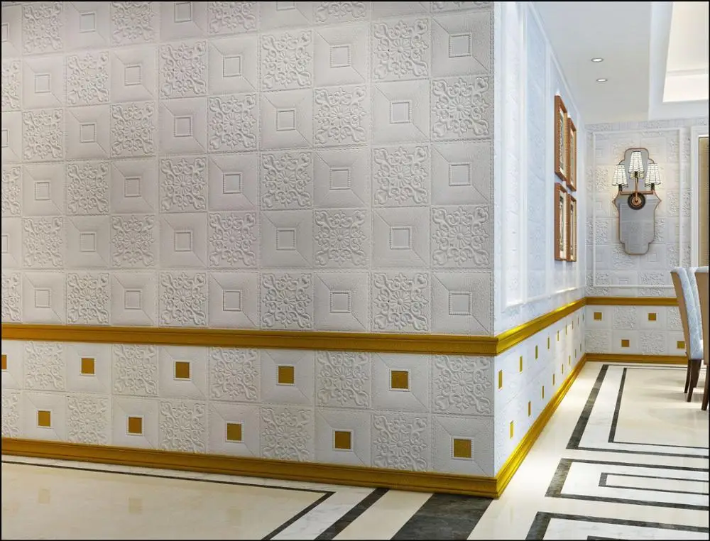 3D наклейки на стену настенные Стикеры для потолка украшение крышу пенные обои
