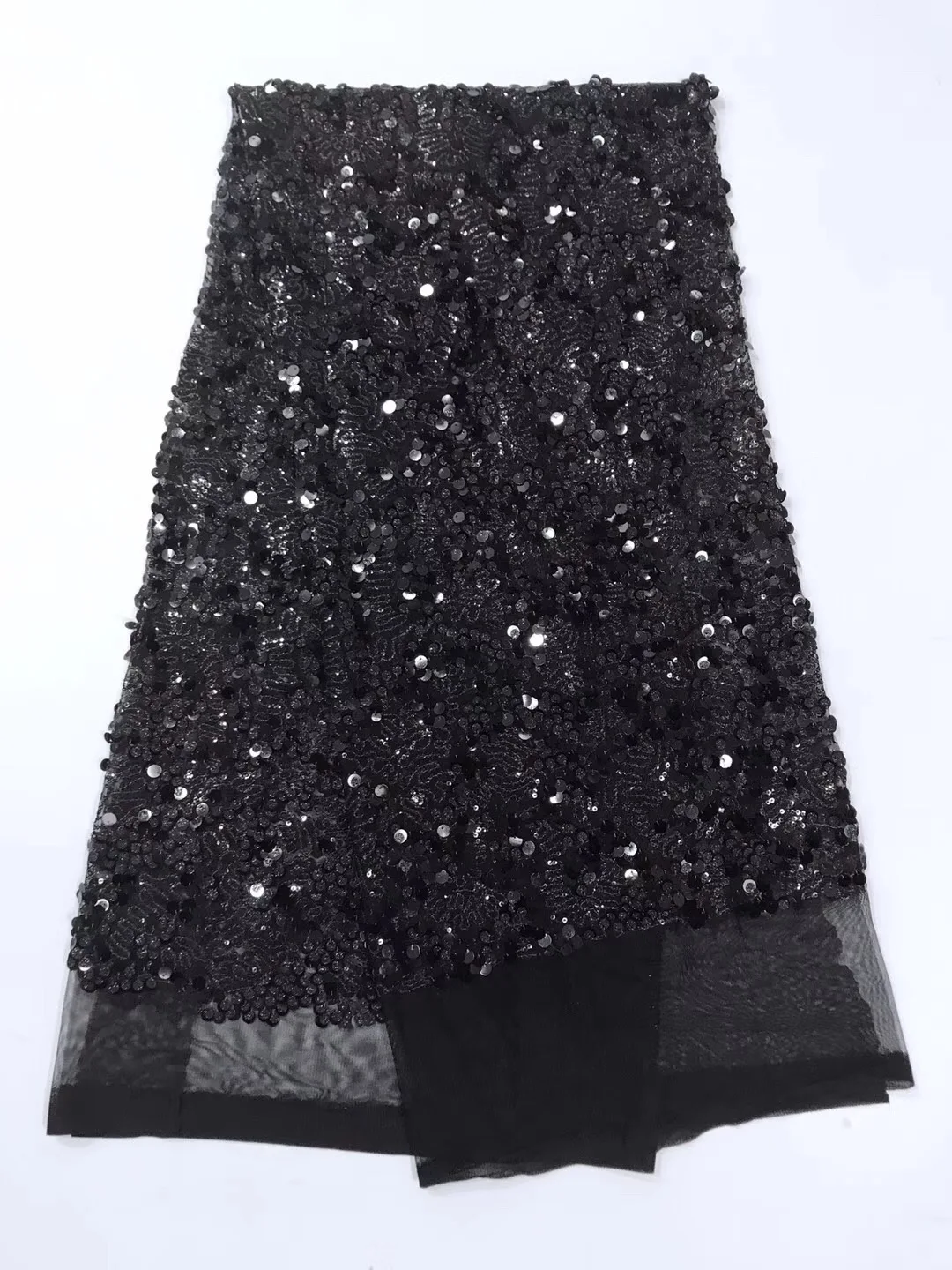 Синий + золотой модный дизайн красивая африканская сетчатая кружевная ткань с