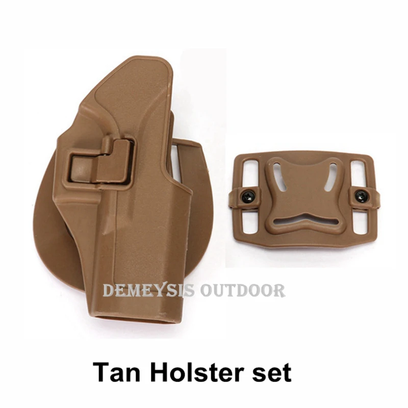 Тактическая Боевая поясная кобура Охотничий пояс для GLOCK 17 19 22 23 31 32