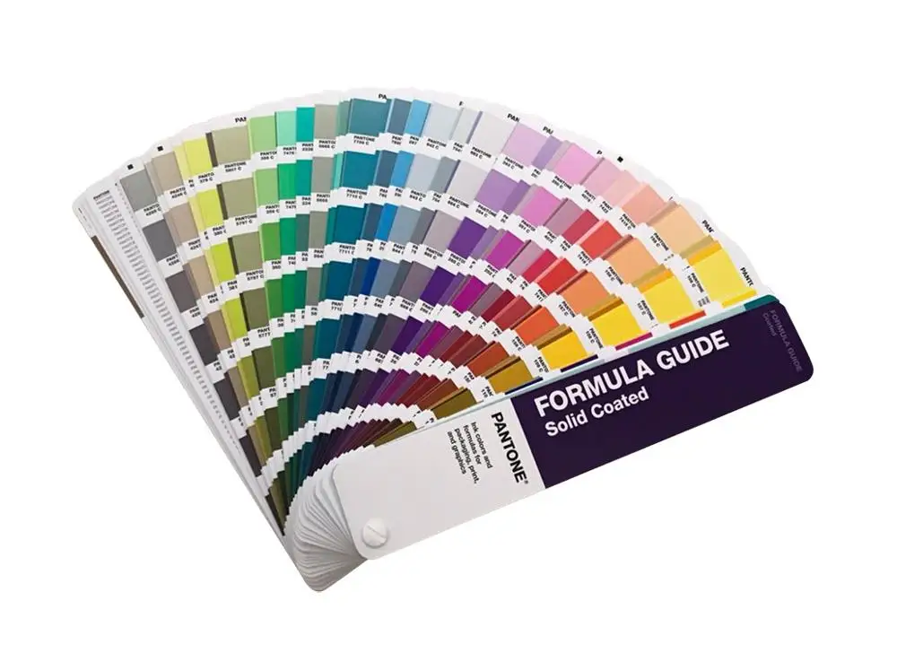 

2019 new version of CAITONG formula guide printing paint Pantone c card 2161 color gp1601a