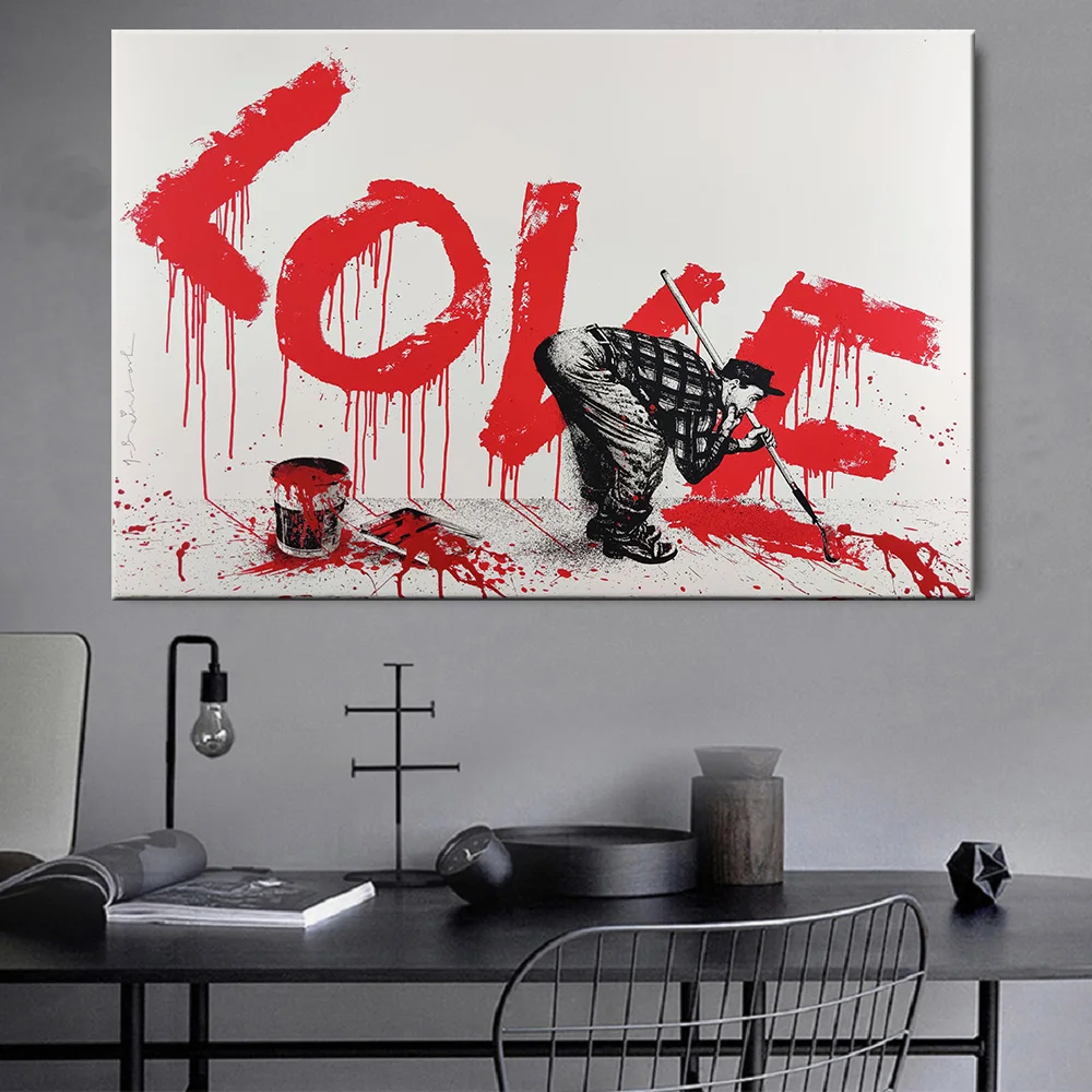 Настенные художественные Плакаты HD принты любовь модульные картины холст