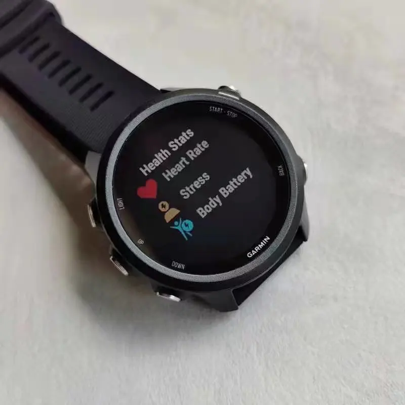 Online Jam Tangan Pintar Garmin Forerunner 245 GPS + GLONASS + GALILEO Pemantau Denyut Jantung Mode Latihan Maraton