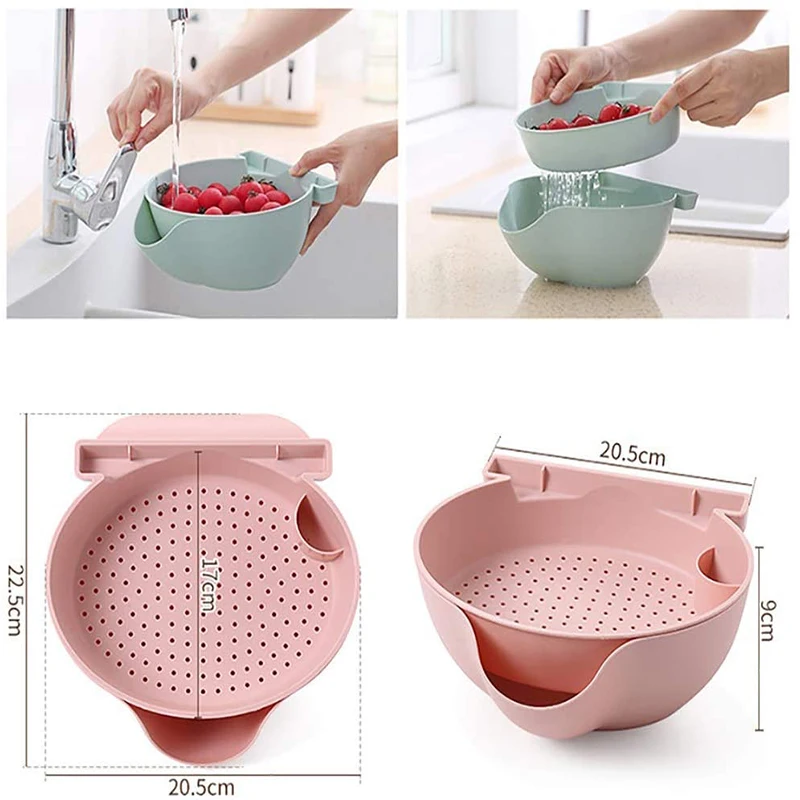 

Creative Bowl With Drain Multifunction Snack Bowls Double Layer Plastic Nut Pistachio Bowls Seeds Containers Double Dish Bowls