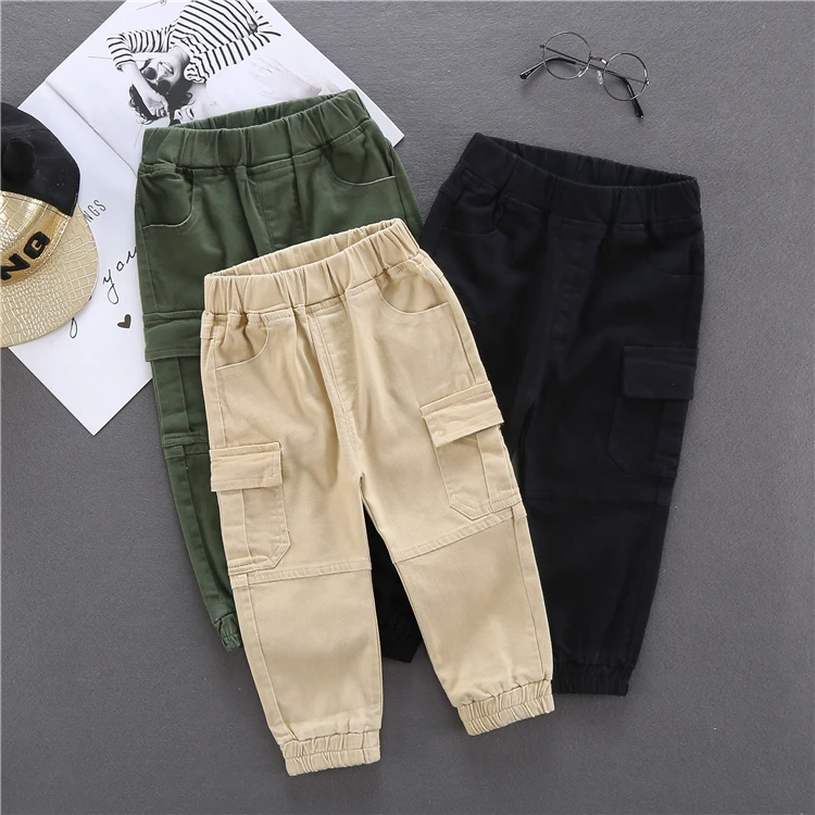 Штанишки хлопковые для мальчиков 2-6 лет 3 цвета | Детская одежда и обувь