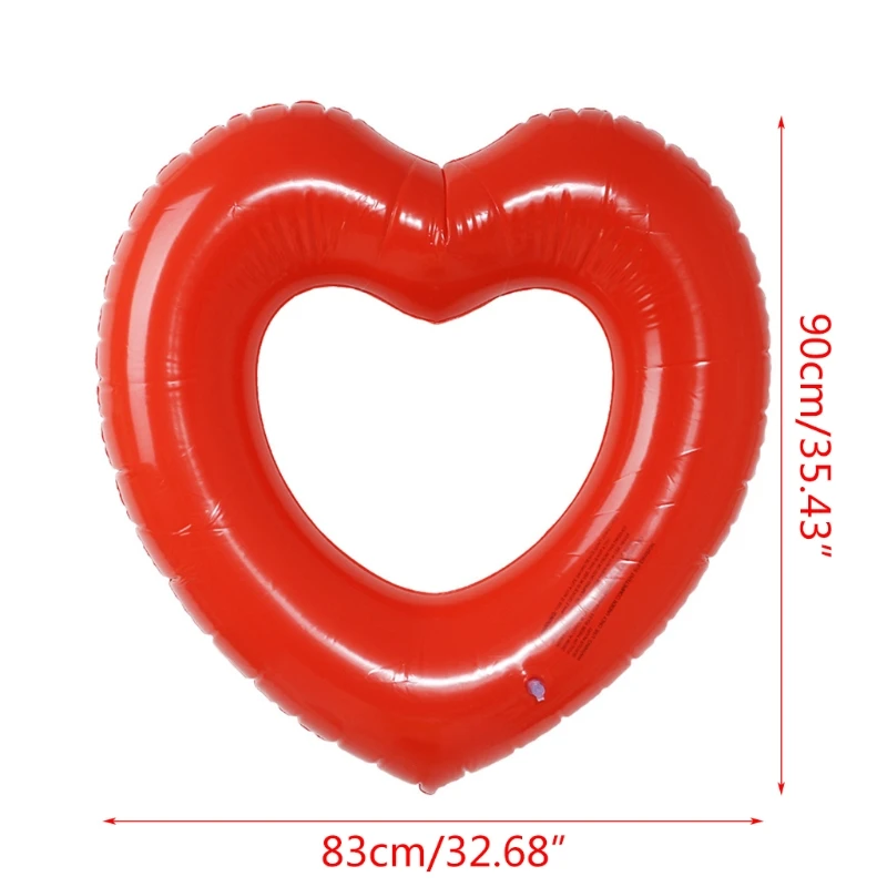 Гигантский надувной матрас в форме сердца для бассейна | Спорт и развлечения