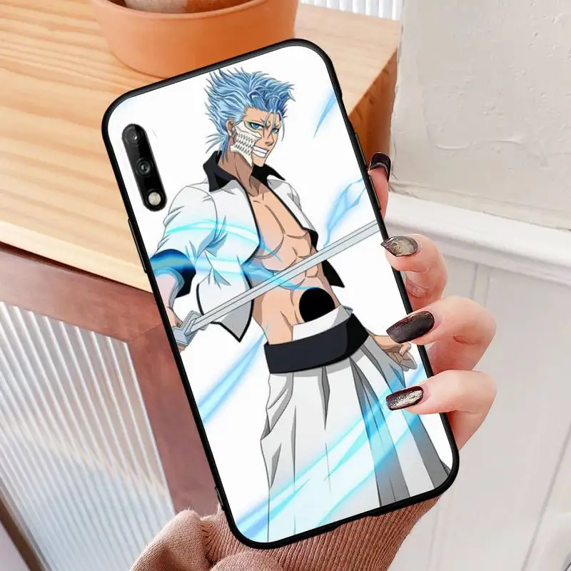 

Anime Bleach Grimmjow Jeagerjaques Art Phone Case For Samsung s7 8 9 10 20 plus lite ULTRA Cover Fundas Coque