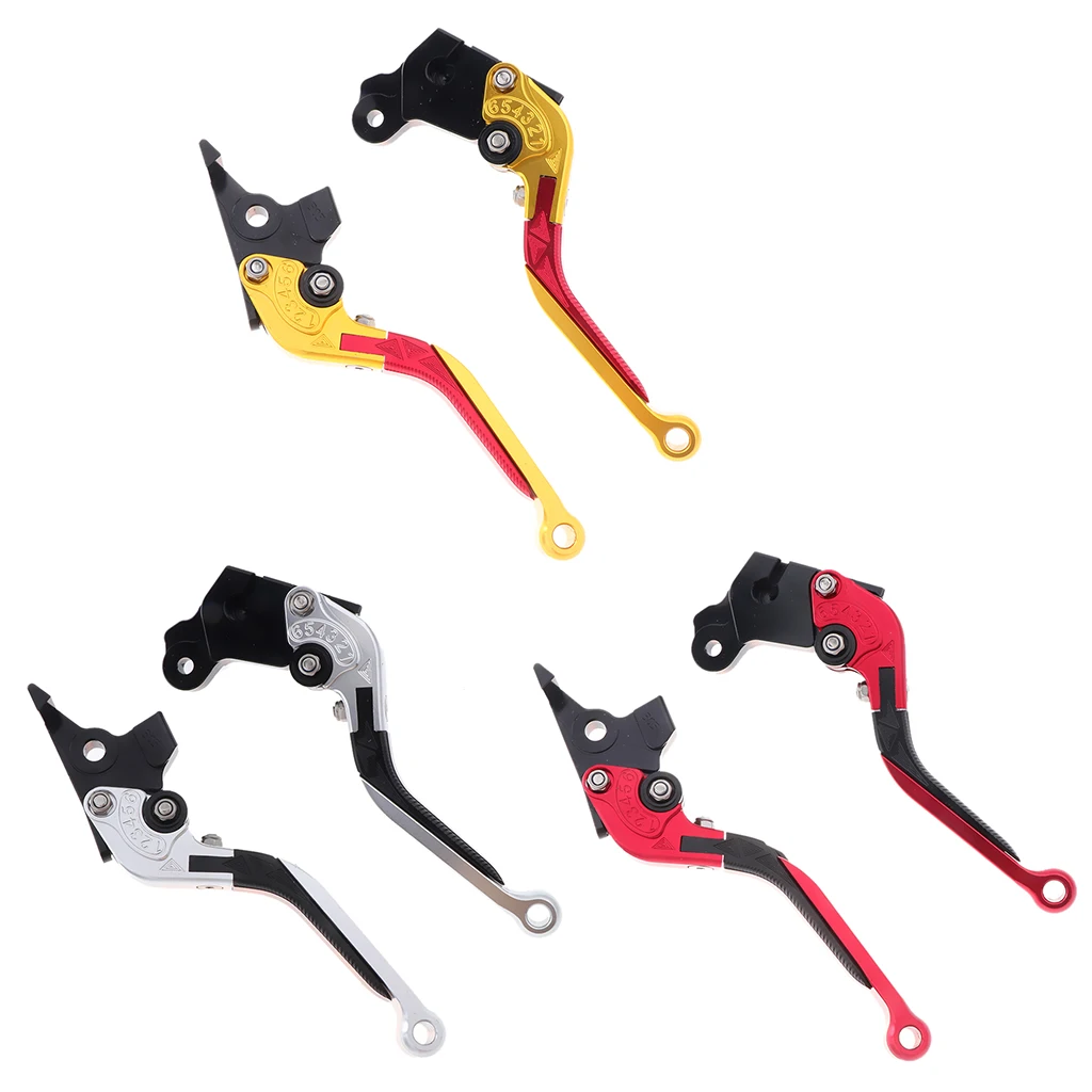

1 Pair Clutch Brake Handle Levers, Drum Brake Lever Handle for Honda VTX1300 2003-2008 Motor Bike Motorcycle3 Colors Newly