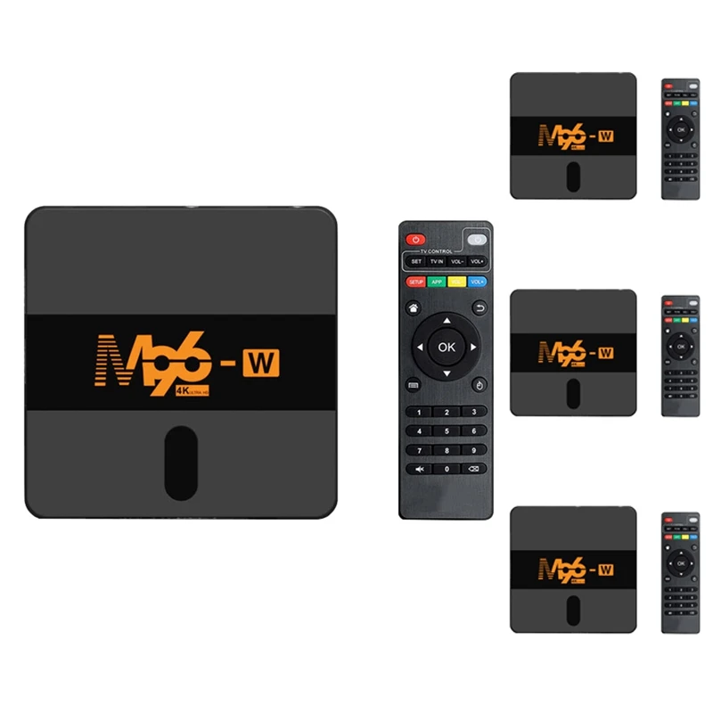 

M96-W S905W Смарт ТВ коробка Android 7,1 4K Youtube Media Player Декодер каналов кабельного телевидения