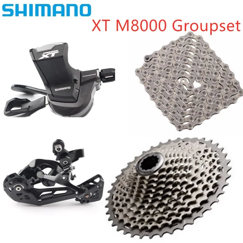 Shimano Deore XT M8000 группа трансмиссии комплект 11-speed SGS переключатель переключения передач 40T 42T 46T кассета 701 цепь группа набор