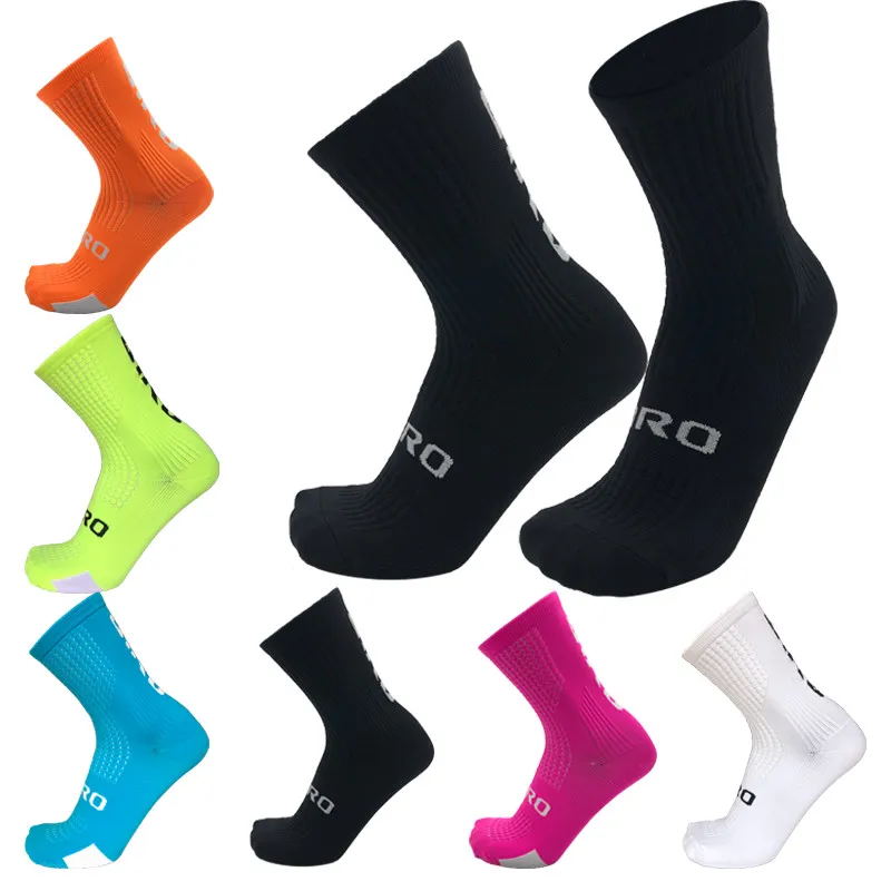 Компрессионные велосипедные носки для мужчин и женщин профессиональные горных