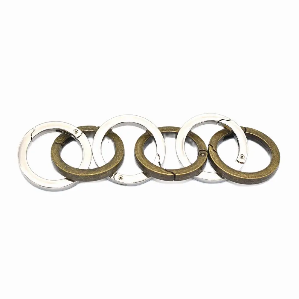 26 мм Серебряный Круглый шарф-хомут с круглым воротником металла в виде