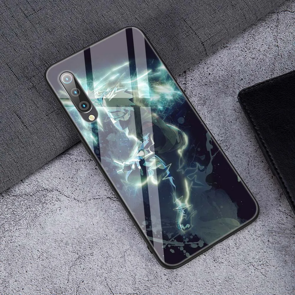 TG13 Lavaza Hokage Наруто Какаши Япония Аниме закаленное стекло мягкий чехол для Xiaomi Redmi Note 5 6 7 Pro mi A1 A2 8 Lite 9 F1 TPU чехол - Цвет: TG13