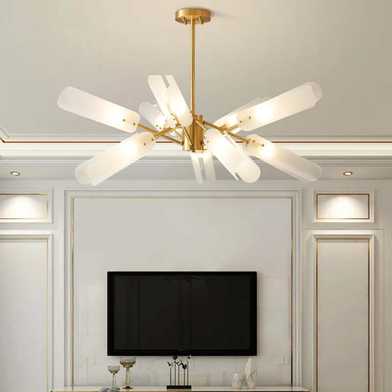 

Скандинавские светильники, простой стеклянный креативный светильник в стиле постмодерн для спальни, столовой, гостиной