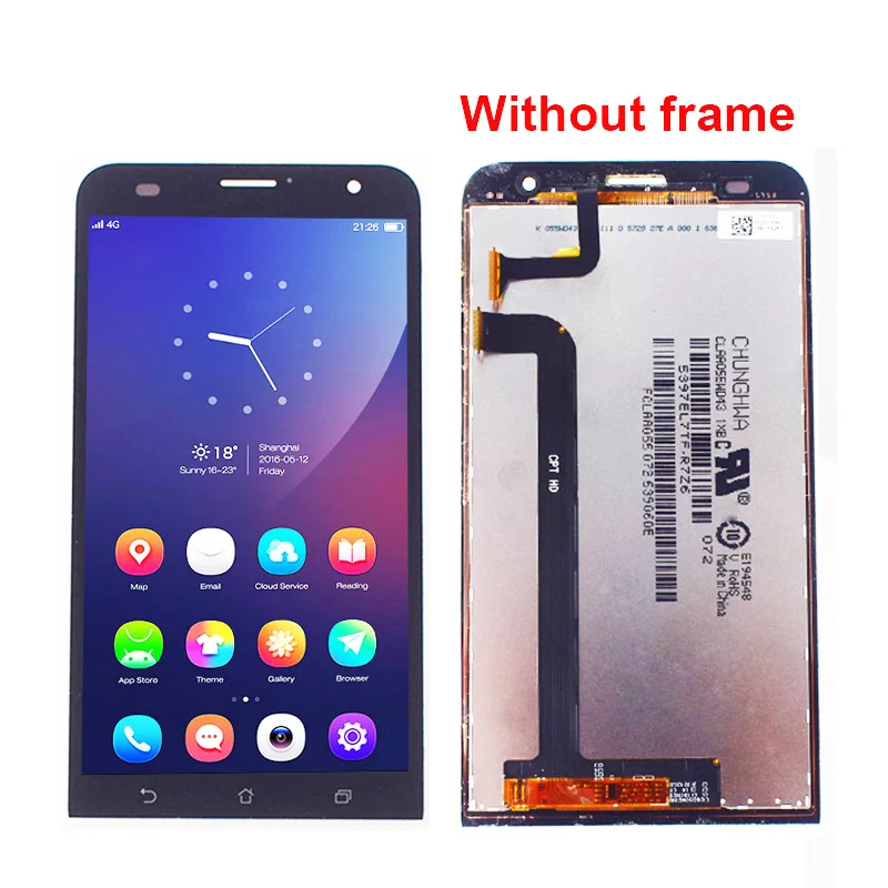 For ASUS Zenfone 2 Laser ZE550KL Z00LD LCD Display Panel + Touch Screen Digitizer Glass Assembly Replacement | Мобильные телефоны и