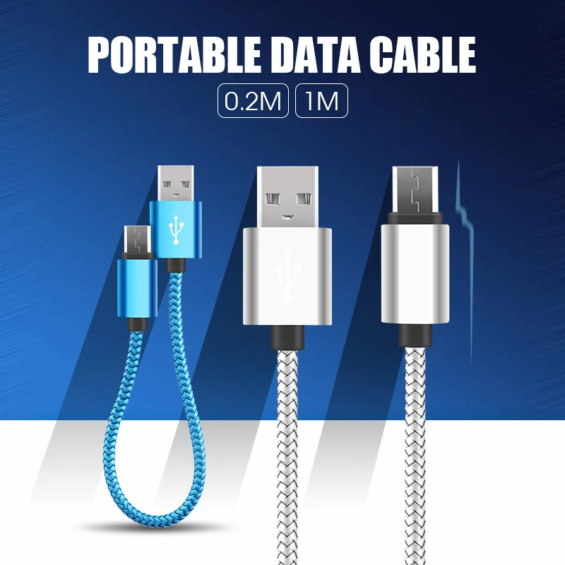 USB кабель для быстрой зарядки Type C и передачи данных на Android Micro мобильный телефон