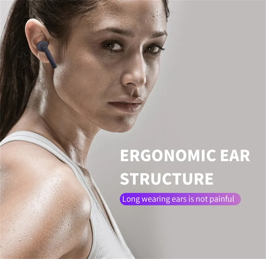 Беспроводные наушники CARPRIE TWS BT5.0 с bluetooth зарядная коробка мини портативные