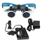 3.5X420 стоматологическое оборудование для ремонта часов и ювелирных изделий с Стоматологическое Лабораторное медицинское оборудование для ремонта часов и ювелирных изделий с зубная Лупа 5 Вт светодиодные фары