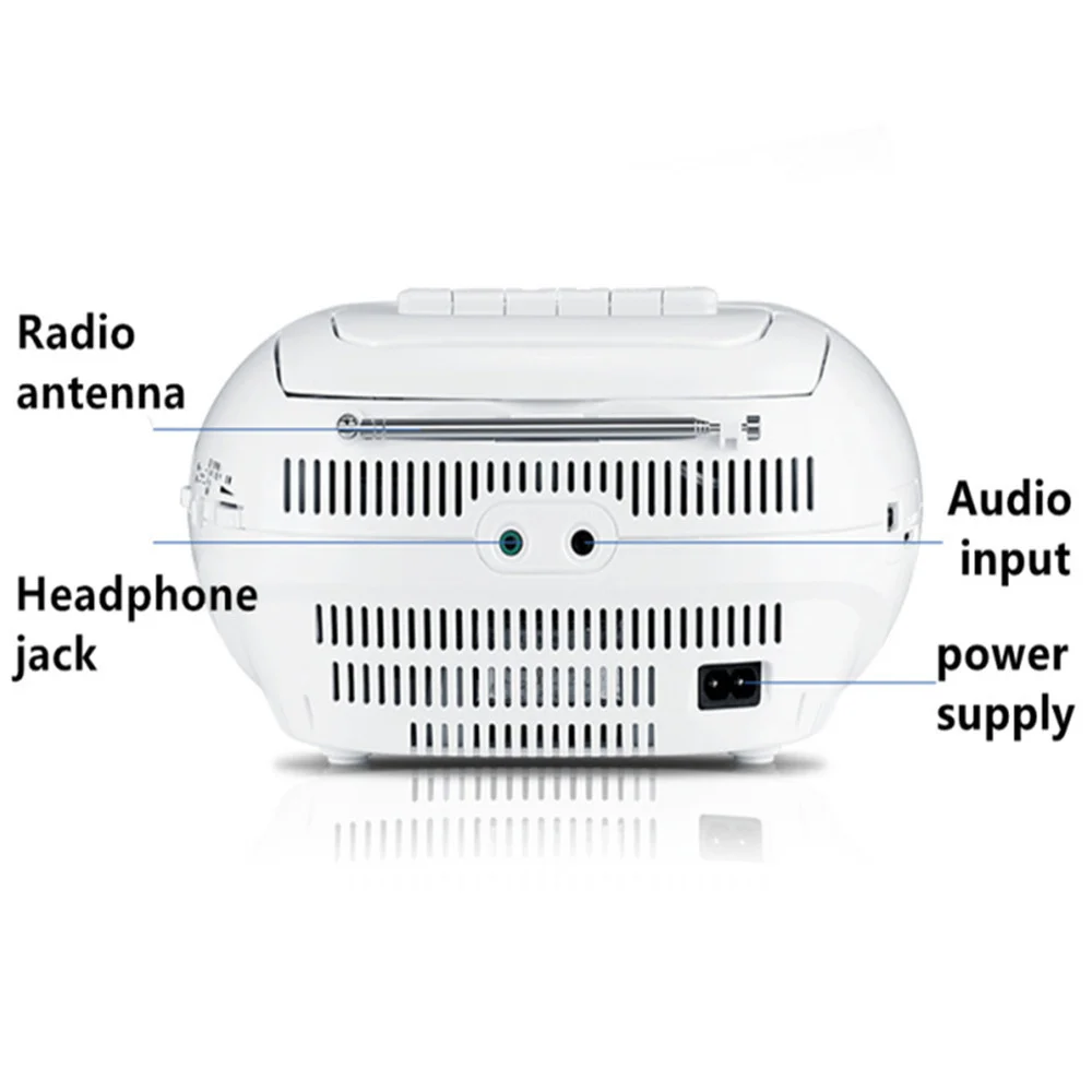 Портативный CD-плеер диктофон с Bluetooth-динамиком FM-радио ретранслятор обучения