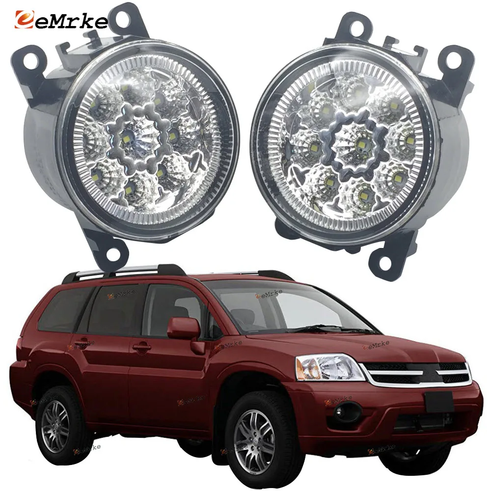 

Автостайлинг для Mitsubishi Endeavor 2006 2007 2008 2010 2011 9 шт., светодиодные противотуманные фары H11 H8, сменная противотуманная фара