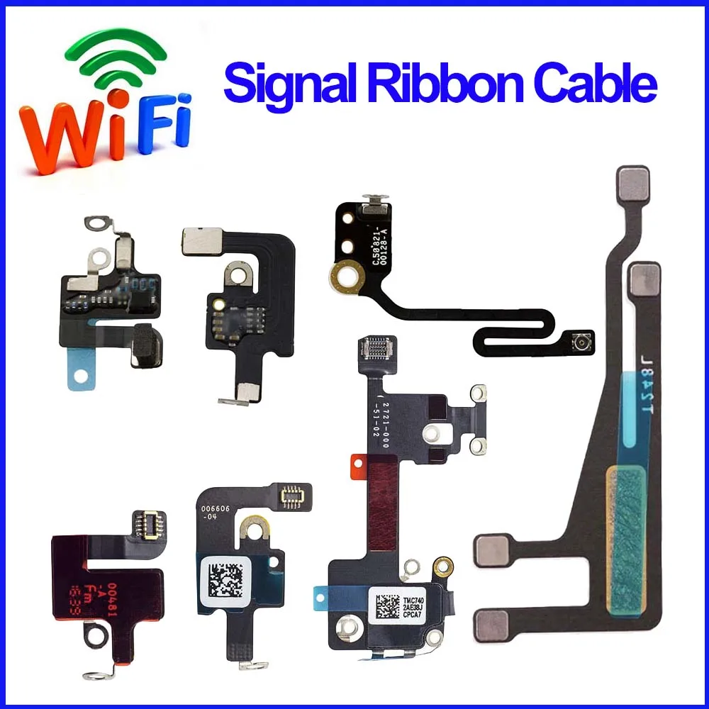 

Original WiFi Antenna Signal Flex Ribbon Cable Replacement Kit For iPhone 6 6Plus 6S 6sPlus 7 7Plus 8 Plus X Signal Flex Cable