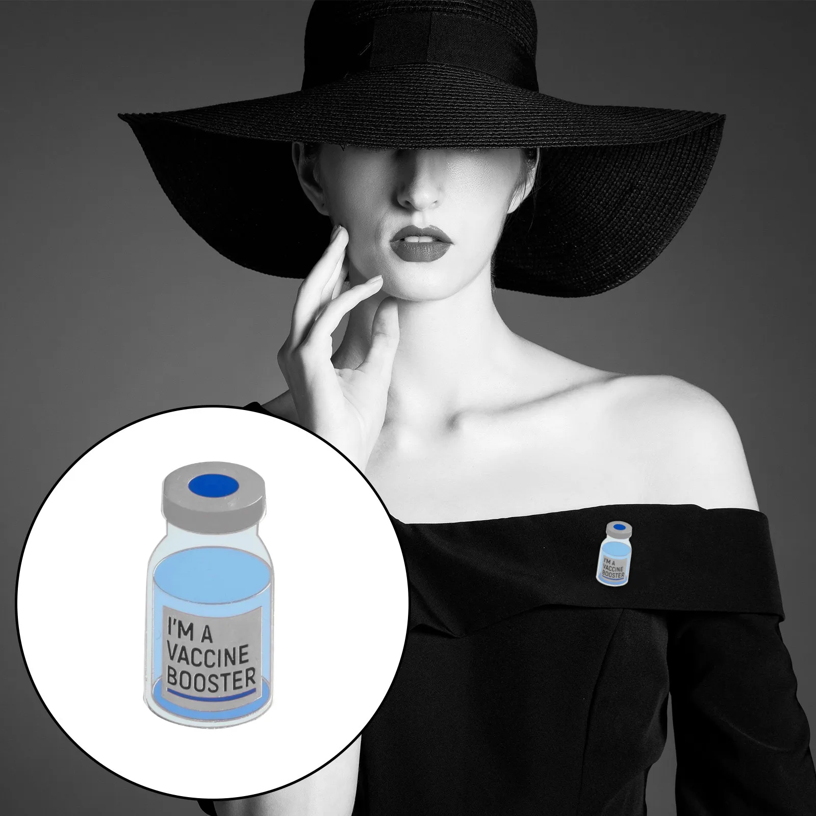 

Модные броши для взрослых, булавки I Am A вакцина, булавка, мини-булавка для брошей, производитель ножниц, винтажные значки seвист-булавки, аксе...