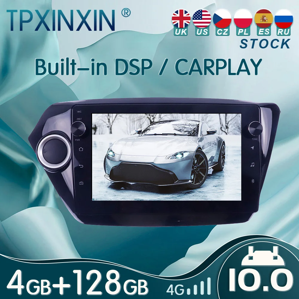 

10.0 PX6 For Kia K2 RIO 2010 - 2017 Android Car Stereo Car Radio with Screen Radio Player Car GPS Navigation Head Unit