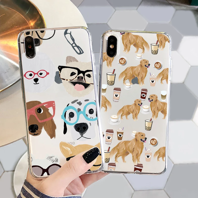 Чехол для Samsung Galaxy Note 20 Plus S21 S20 Ultra S10 Lite S10e S8 S9 10 Pro 8 9 5 S7 Edge J4 J6 2018 с мультяшными животными и собаками|Бамперы| |