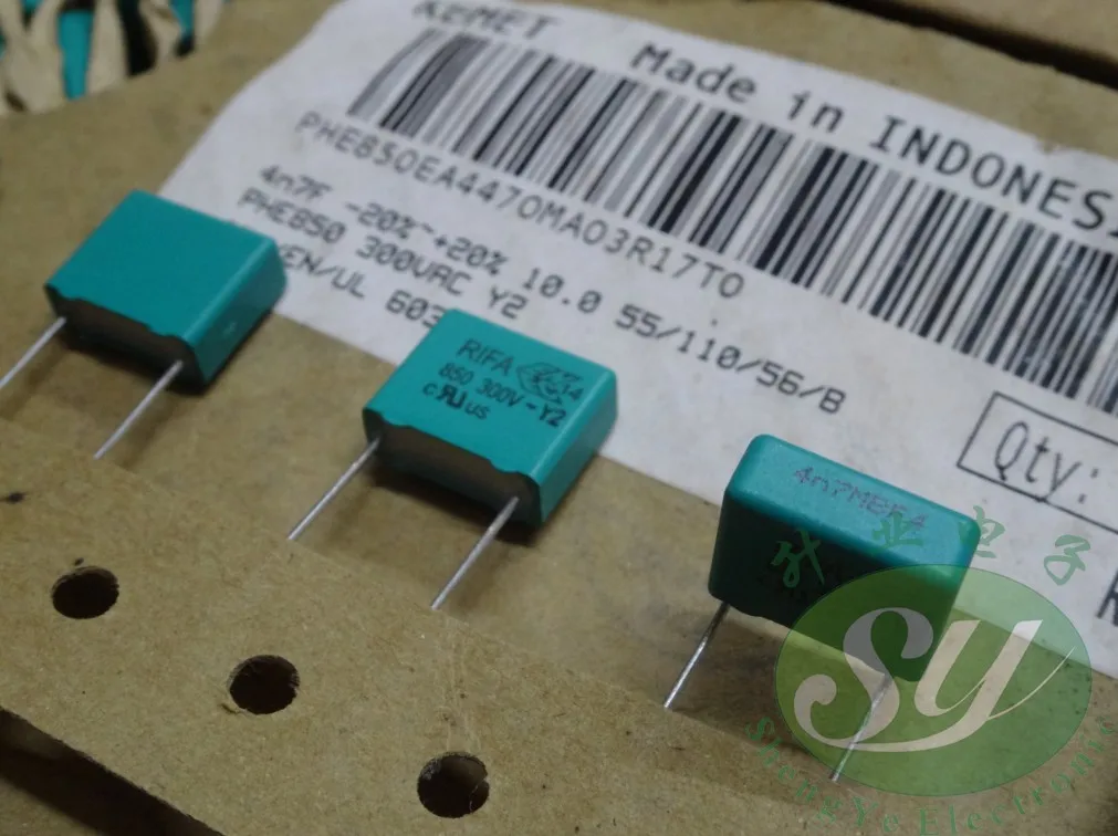 50 шт. RIFA PHE850 0 0047 мкФ/300Vac 4.7NF 4700pf 4 n7 472 оплетка пленочный конденсатор бесплатная