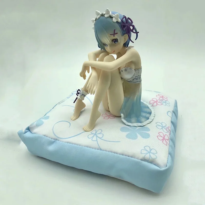 

Фигурка аниме «Re:Life in A другой мир от Zero Rem», экшн-фигурка Пижама для дня рождения Ver пикантная кукла-девушка, модель игрушки, подарок, 13 см