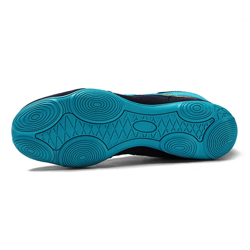 New Men Professional Boxing Wrestling Shoes Rubber Sole Breathable Combat Sneakers Lace-up Training Military Boots