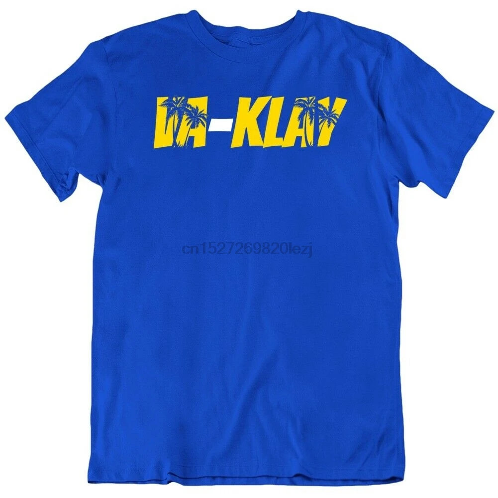 Klay Томпсон ва на весь день Золотой Государственный баскетбольный фанат футболка