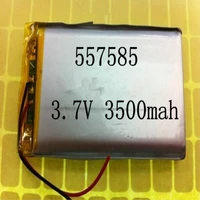 best battery brand size 557585 537585 3 7v 3500mah lithium polymer with board for pda tablet pcs digital products