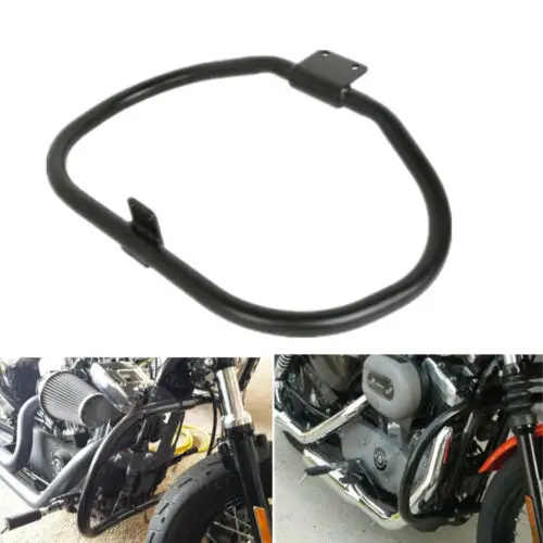 Защита двигателя мотоцикла 1 1/4 дюйма для трассы Harley Sportster 883 1200 XL XR 2004 2020 18|Бамперы