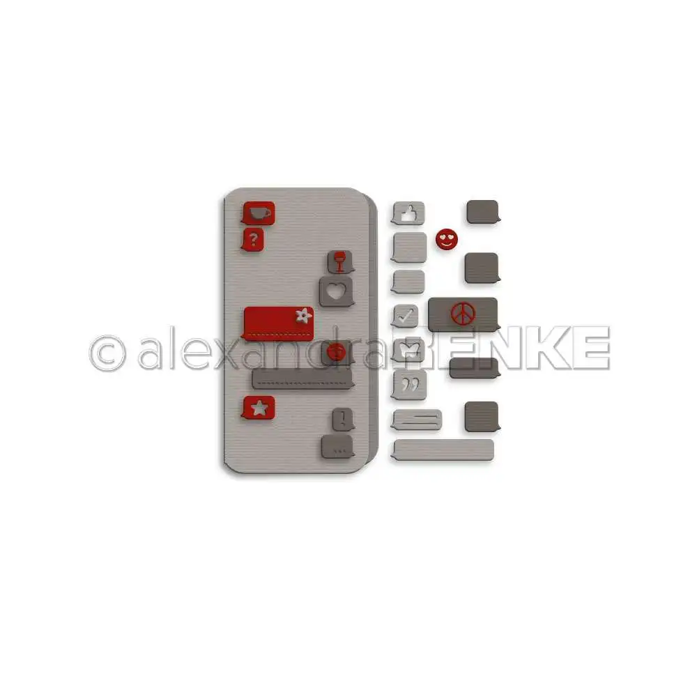 

Smartphone mini album basics cutting dies & stamps scrapbook dariy decoration stencil embossing template diy greeting card gift