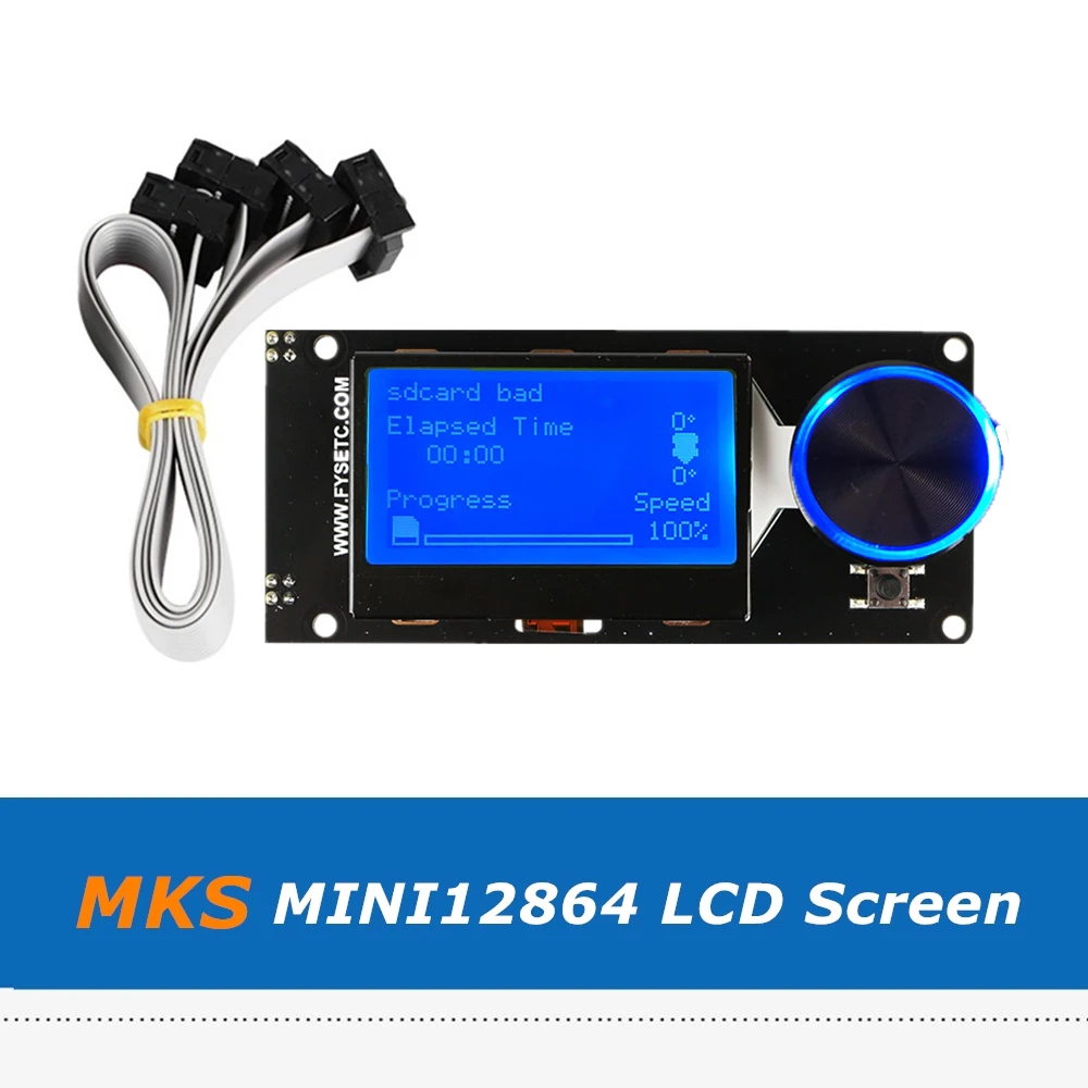 1 шт. МКС MINI12864 ЖК дисплей Экран дисплея мини 12864 Смарт Панель доска с разъемом для