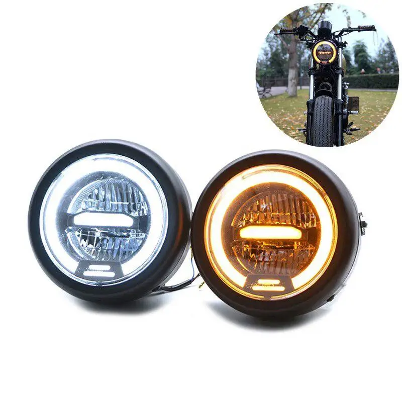 1 шт. металлический светодиодный светильник в стиле ретро для мотоцикла